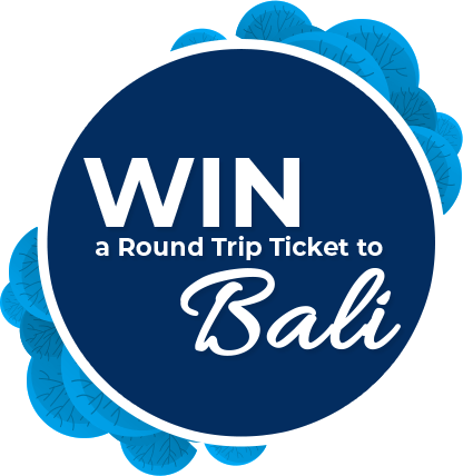 Win a Round trip ticket to Bali